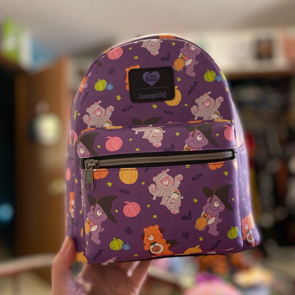 Halloween Care Bears loungefly bag